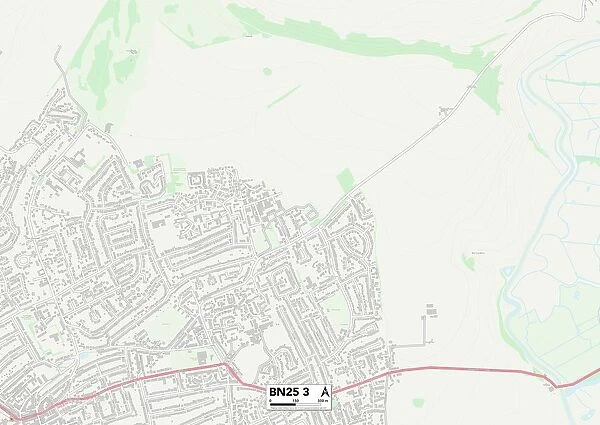 Wealden BN25 3 Map