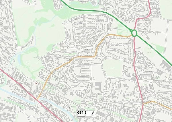 West Dunbartonshire G81 3 Map