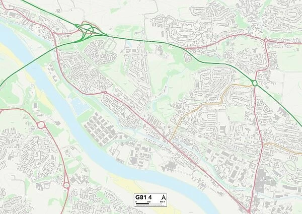 West Dunbartonshire G81 4 Map