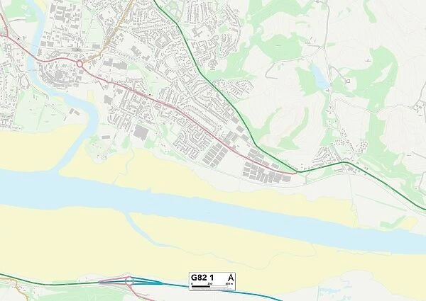 West Dunbartonshire G82 1 Map