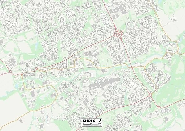 West Lothian EH54 6 Map