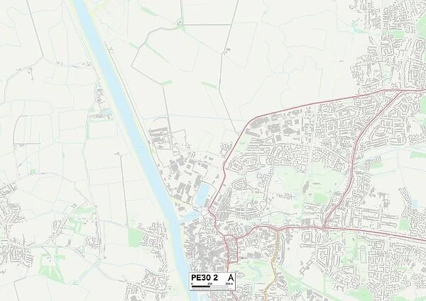 West Norfolk PE30 2 Map