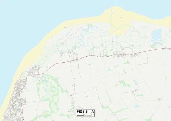 West Norfolk PE36 6 Map
