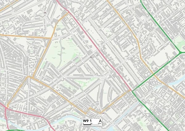 Westminster W9 1 Map