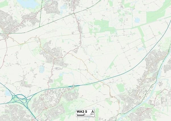 Wigan WA3 5 Map