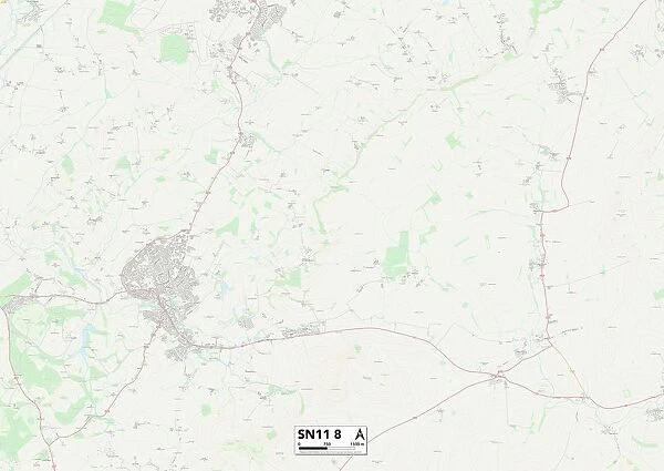 Wiltshire SN11 8 Map