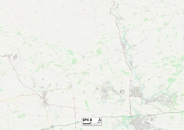 Wiltshire SP4 8 Map