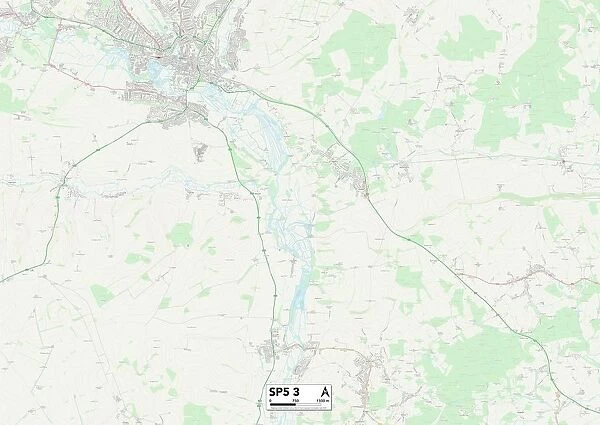 Wiltshire SP5 3 Map