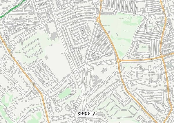 Wirral CH42 6 Map