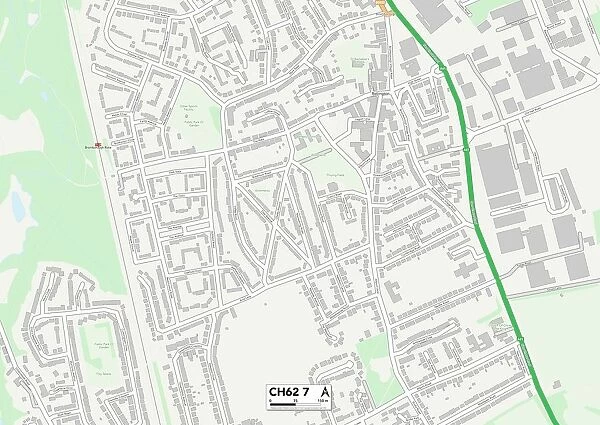 Wirral CH62 7 Map