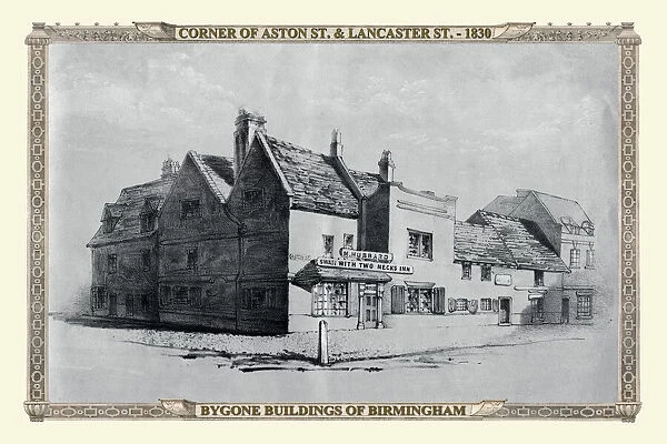 The Swan with Two Necks, corner of Aston Street and Lancaster Street, Birmingham 1830