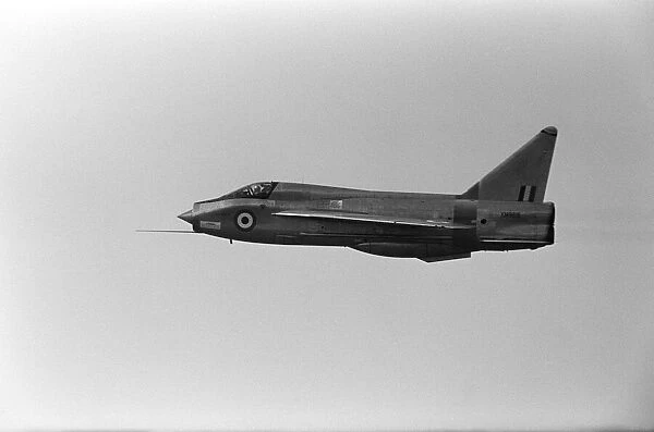 Aircraft English Electric Lightning T4 the aircraft used a chase plane in