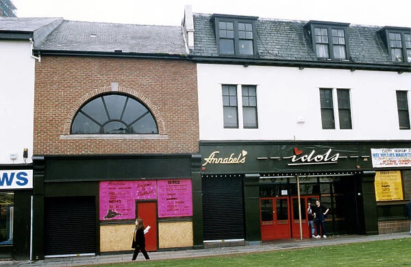 Annabels nightclub, High Street West Sunderland, Tyne and Wear. 5th May 1994