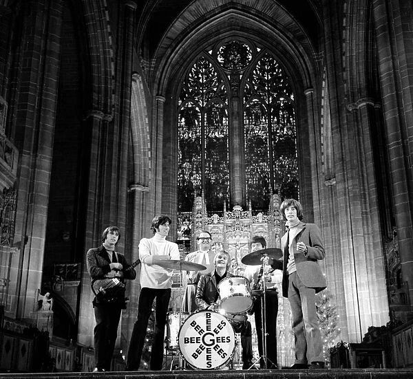 The Bee Gees - Pop Group in Church 20  /  12  /  1967