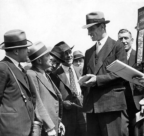 Beresford and Smith bookmakers. Betting and Gambling. May 1937. P014490