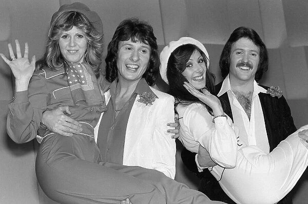 Brotherhood of Man, UK Eurovision Song Contest Entrant. February 1976