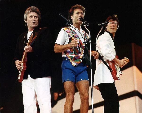 Cliff Richard & The Shadows on stage Music