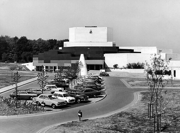 Exterior view of the Warwick Arts Centre at the University of Warwick. August 1976