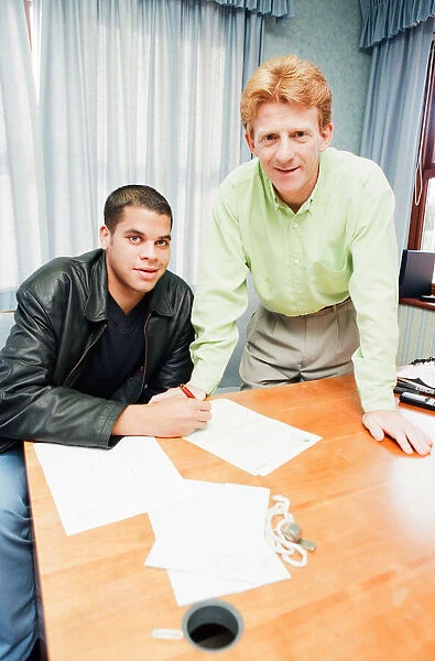 Marcus Hall, Coventry City Football Player, signs a five year contract