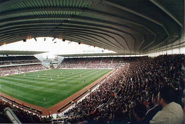 Middlesbrough new Riverside Stadium. The first match in the new stadium against Chelsea