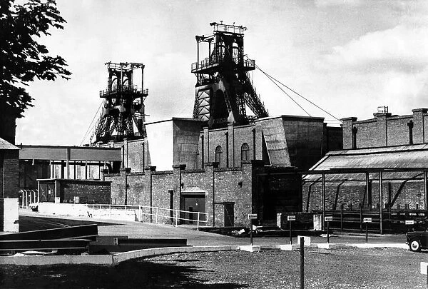 Mines at Easington Colliery. July 1969