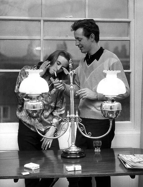 Noel Harrison and his wife Sarah Tufnell in their new home in Maida Vale