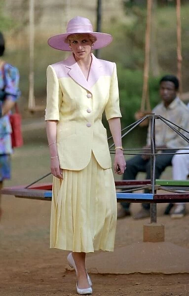 Prince and Princess of Wales Official Visit to Cameroon in West Africa