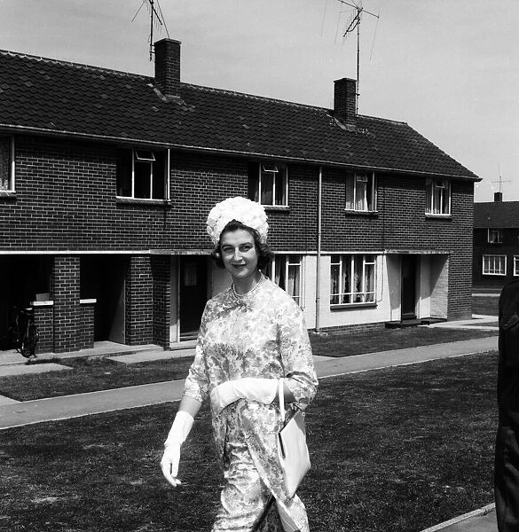 Princess Alexandra of Kent, who became Honorary Colonel of the 1st Battalion The Durham
