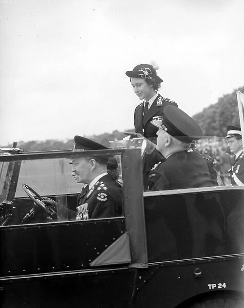 Princess Margaret attending the St John Ambulance Cadet Rally in Hyde Park London July