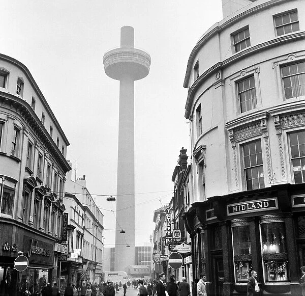 Radio City Tower, Liverpool, Merseyside, circa 1970s