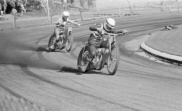 Speedway at Cleveland Park Stadium, Middlesbrough, Circa 1972