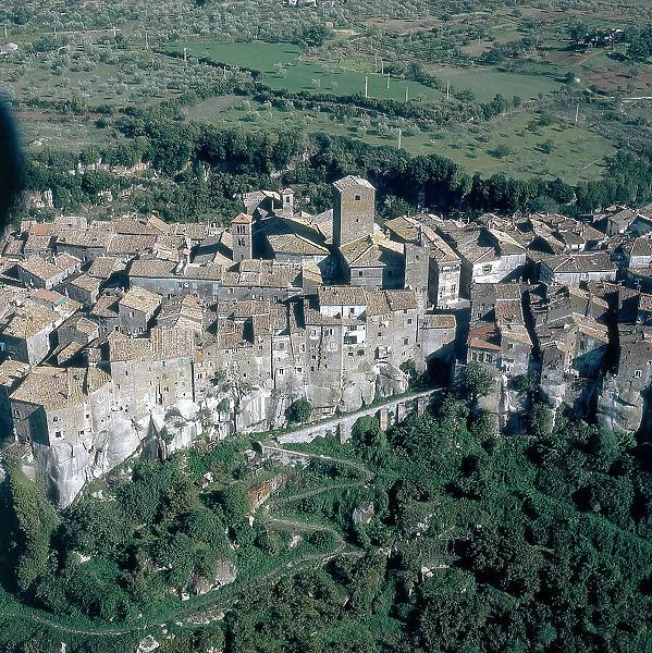 Aerial view of Vitorchiano