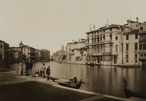 Animated view of the Grand Canal, Venice