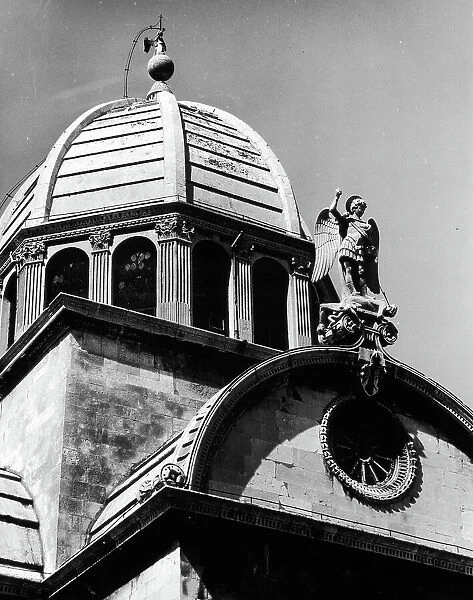 Dome of the Cathedral of St. James in Sibenik