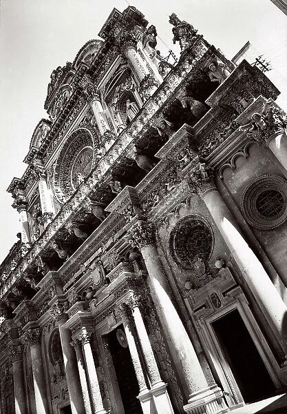 Facade of Santa Croce in Lecce