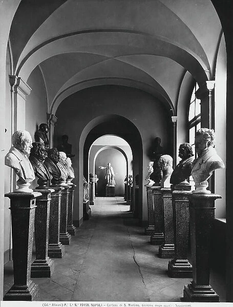 The gallery in the Carthusian monastery of San Martino (today's National Museum) in Naples