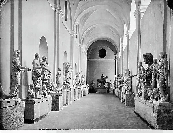 Gallery of National Archaeological Museum in Naples
