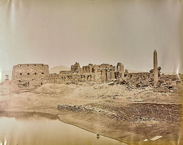 Karnak, View of the Sacred Lake