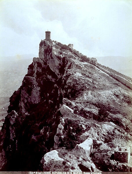 The main rock of San Marino