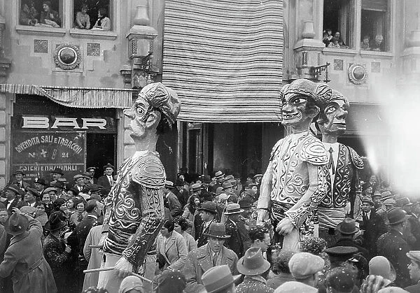 Masked course or Carnival of Viareggio
