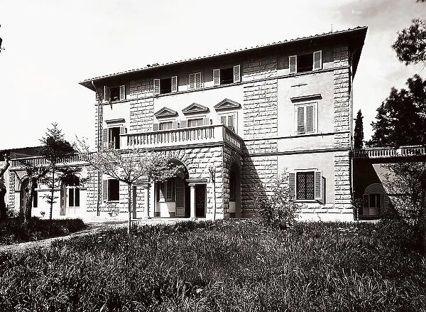 Medici villa in Grassina, main entrance