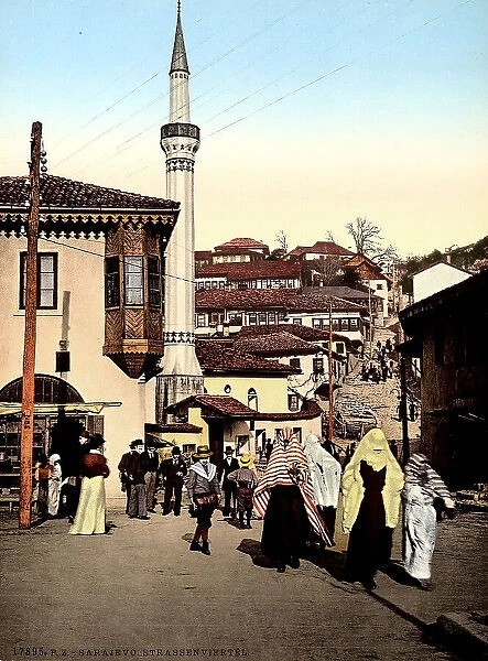 Neighbourhood of Sarajevo during the Austro-Hungarian Empire