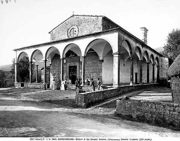 Oratory of Montemarciano near San Giovanni Valdarno, Arezzo
