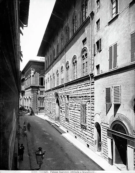 Palazzo Pazzi also known as Palazzo della Congiura, or Pazzi-Quaratesi in Via del Proconsolo in Florence