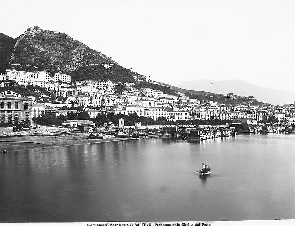 Panorama of Salerno and its Gulf