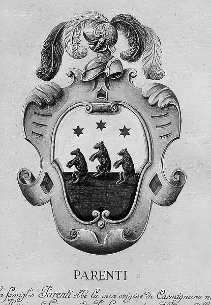 Parenti family coat of arms