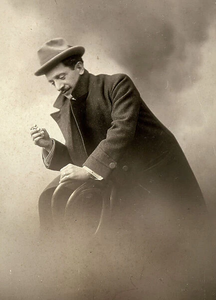 Portrait of the photographer Luigi Betti