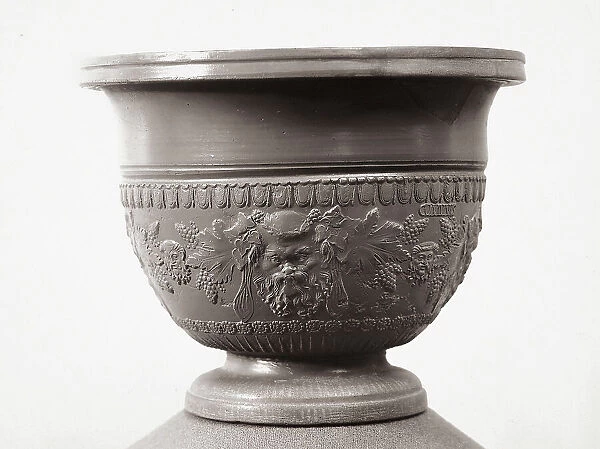 Roman cup manufactured in Arezzo, in the G.A. Sanna National Museum in Sassari
