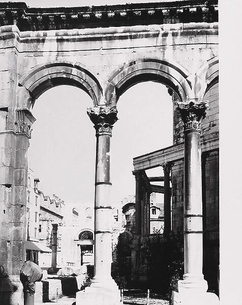 Ruins of the Palazzo di Diocleziano in Split