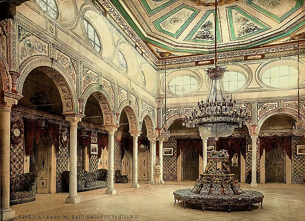 A salon in the palace of Kasr-el-Said